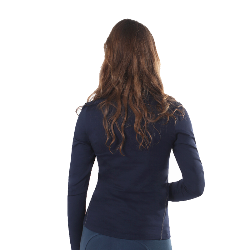 QHP Instant Heating Shirt Loua - Navy-1